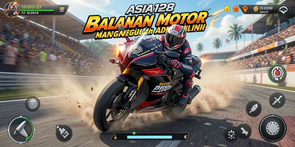 Tampilan gameplay ASIA128 yang dinamis dan seru.