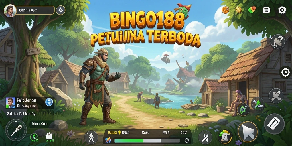 Gameplay BINGO188 menampilkan eksplorasi dunia terbuka yang dinamis.