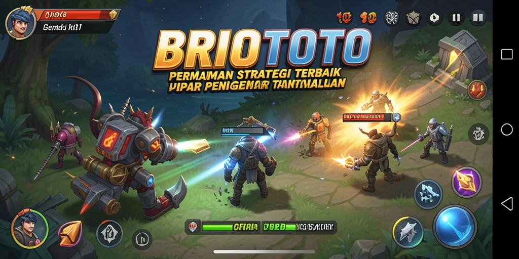 Tampilan gameplay BRIOTOTO yang menarik dan menantang.