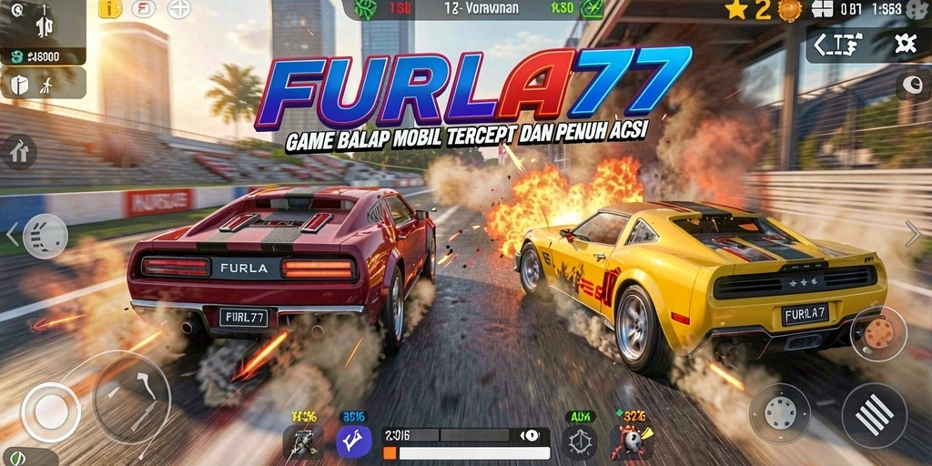 Tampilan aksi balapan seru dalam <strong>FURLA77</strong>