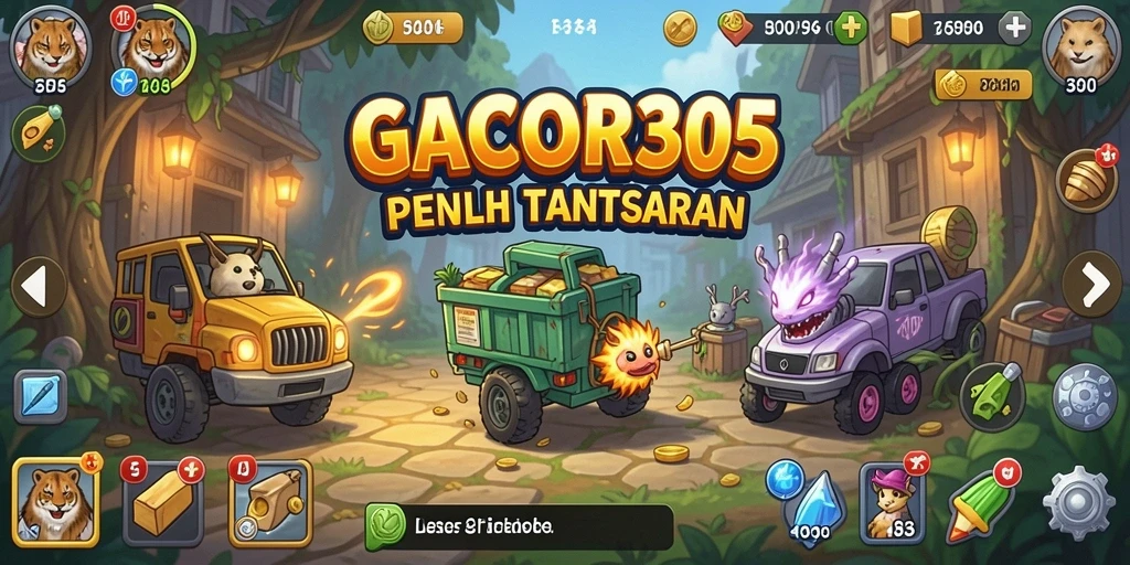 Tampilan gameplay GACOR305 yang seru dan menarik.