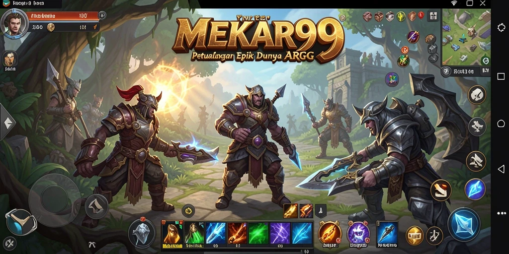 Screenshot dari gameplay seru <strong>MEKAR99</strong> dalam aksi ARPG.