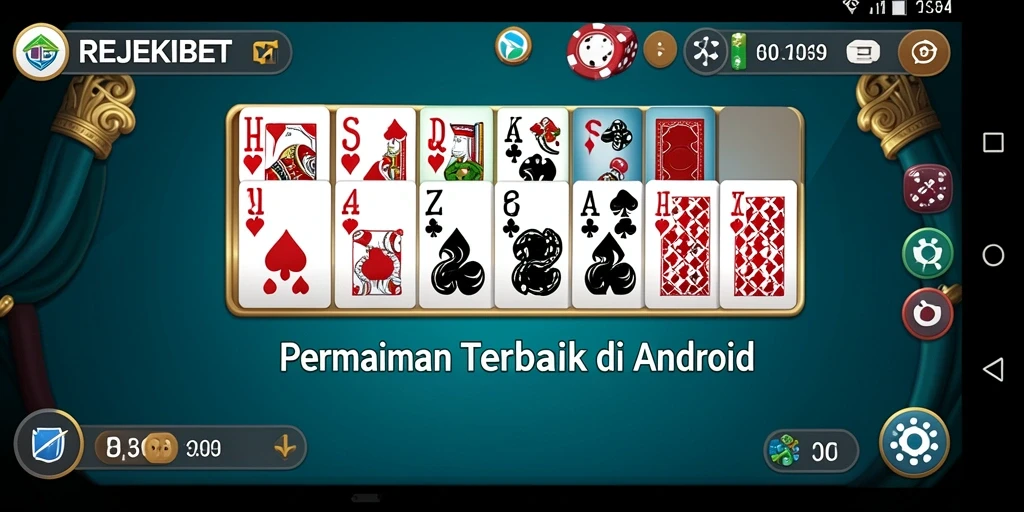 Screenshot gameplay menampilkan aksi seru permainan Domino di REJEKIBET.