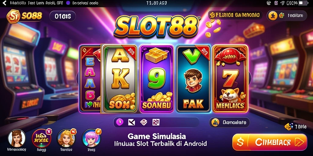 Screenshot utama SLOT88 menampilkan gameplay slot yang mengasyikkan dan interaktif.